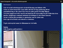 Tablet Screenshot of hamnkompaniet.com